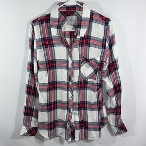 Rails Plaid Flannel Shirt Size XS